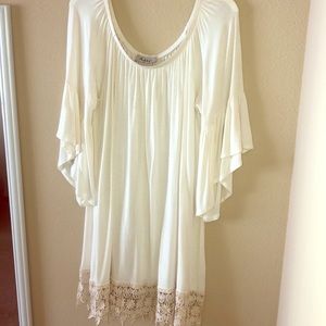 Off the shoulder dress